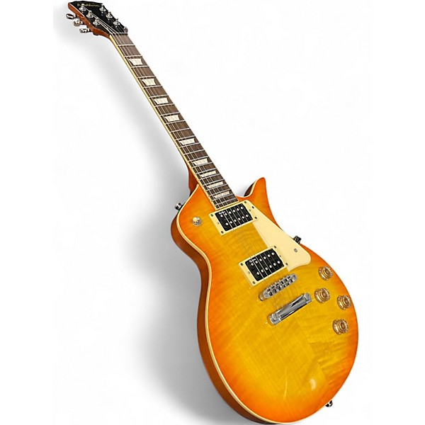 Used Washburn PS7000 2 Tone Sunburst Solid Body Electric Guitar