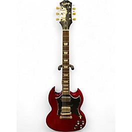 Used Epiphone SG Standard Cherry Solid Body Electric Guitar