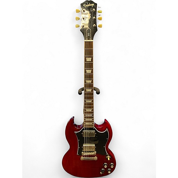 Used Epiphone SG Standard Cherry Solid Body Electric Guitar