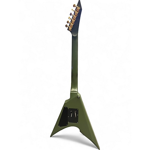 Used ESP LTD Arrow 200 Military Green Solid Body Electric Guitar