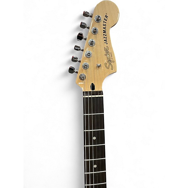 Used 2021 Squier FSR Classic Vibe 60s Jazzmaster Burgundy Mist Solid Body Electric Guitar