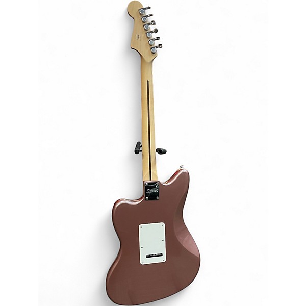 Used 2021 Squier FSR Classic Vibe 60s Jazzmaster Burgundy Mist Solid Body Electric Guitar