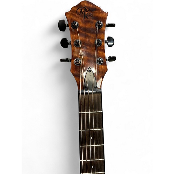 Used Michael Kelly Forte Port X MKFPQNASFX Natural Acoustic Electric Guitar