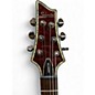 Used Schecter Guitar Research Hellraiser V1 Left Handed Trans Red Electric Guitar