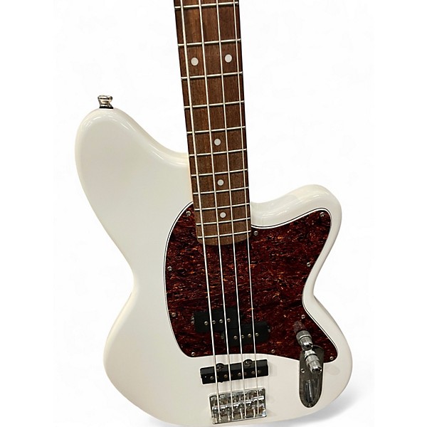 Used Ibanez TMB100 Pearl White Electric Bass Guitar