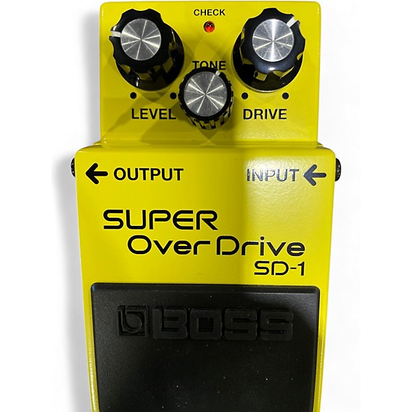 Used BOSS SD1 Super Overdrive Effect Pedal