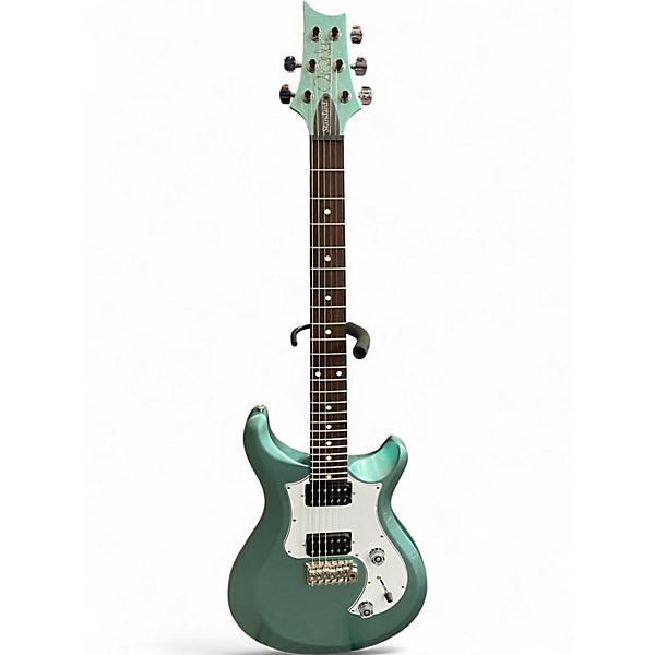 Used 2020s PRS S2 Custom 24 Emerald Green Solid Body Electric Guitar