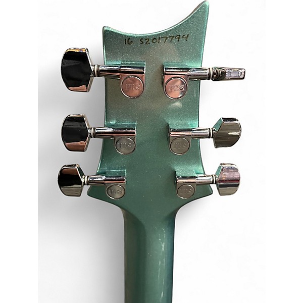 Used 2020s PRS S2 Custom 24 Emerald Green Solid Body Electric Guitar