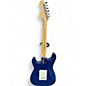 Used 2016 Fender Deluxe Players Stratocaster Sapphire Blue Trans Solid Body Electric Guitar
