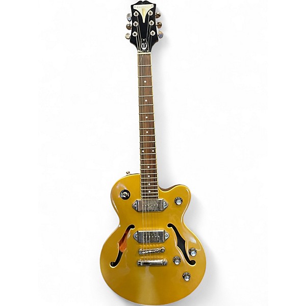Used Epiphone Wildkat Gold Hollow Body Electric Guitar