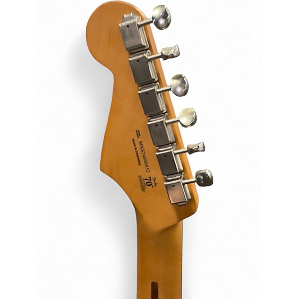 Used 2024 Fender 70th Anniversary Player Stratocaster Nebula Noir Solid Body Electric Guitar