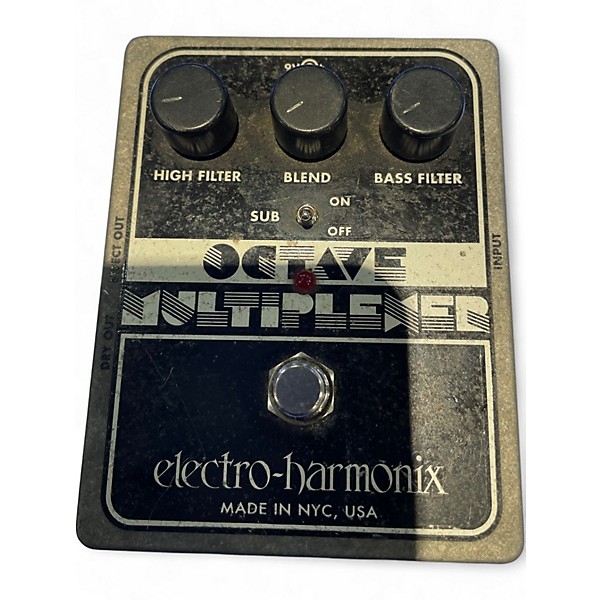 Used Electro-Harmonix Octave Multiplexer Effect Pedal