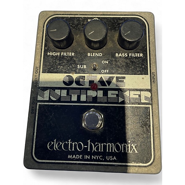 Used Electro-Harmonix Octave Multiplexer Effect Pedal