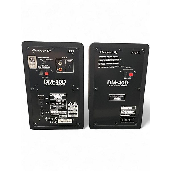 Used Pioneer DJ DM-40D Powered Monitor