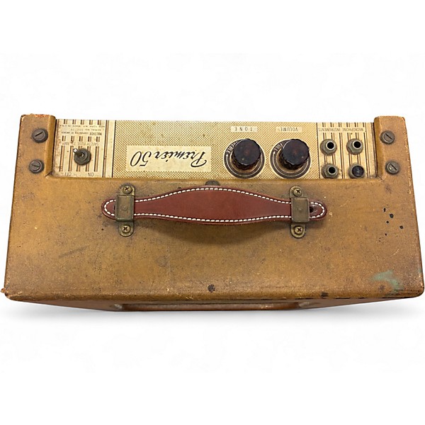 Vintage 1950s Multivox Premier 50 Tube Guitar Combo Amp