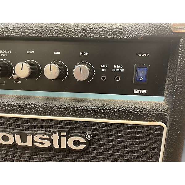 Used Acoustic B15 15W 1x10 Bass Combo Amp