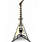 Used Jackson JS32 King V White with Black Bevels Solid Body Electric Guitar thumbnail