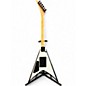 Used Jackson JS32 King V White with Black Bevels Solid Body Electric Guitar