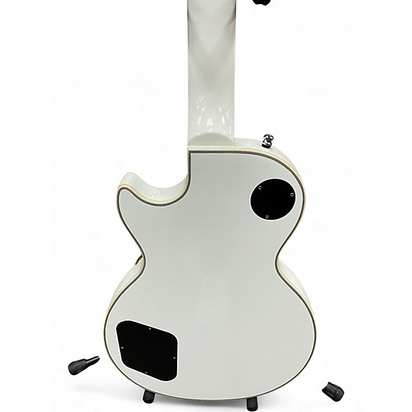 Used Epiphone Les Paul Custom Alpine White Solid Body Electric Guitar
