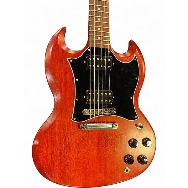 Used 2019 Gibson SG Tribute Worn Cherry Solid Body Electric Guitar