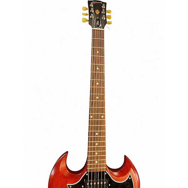 Used 2019 Gibson SG Tribute Worn Cherry Solid Body Electric Guitar