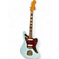 Used Squier Classic Vibe '70s Jaguar Daphne Blue Solid Body Electric Guitar thumbnail