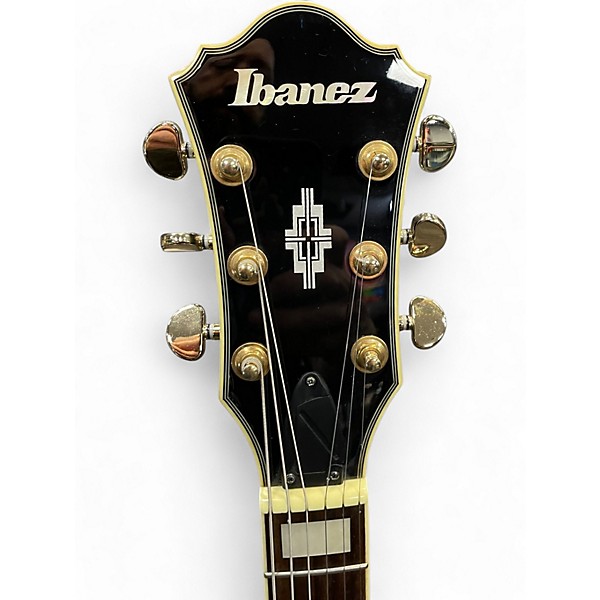 Used Ibanez AM93 Artcore Crimson Red Burst Hollow Body Electric Guitar