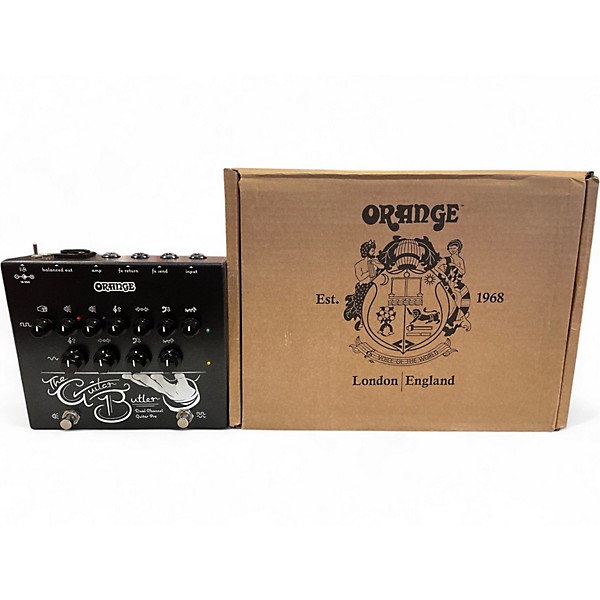 Used Orange Amplifiers GUITAR BUTLER DUAL CHANNEL GUITAR PREAMP Effect Pedal