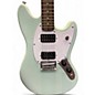 Used Squier Bullet Mustang HH Surf Green Solid Body Electric Guitar