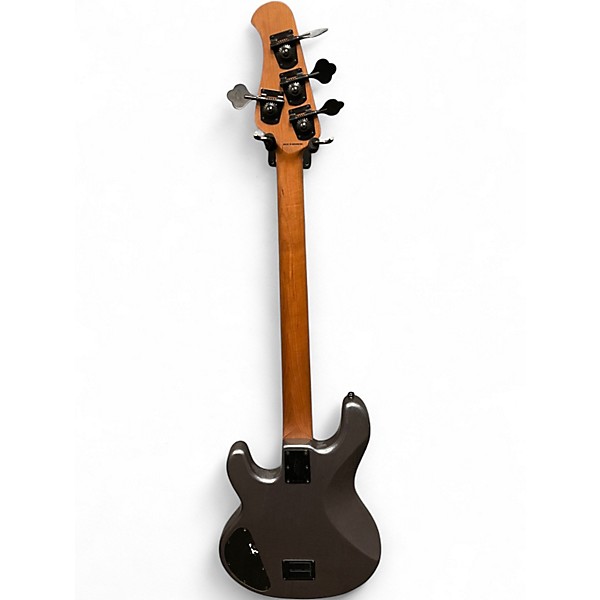 Used Sterling by Music Man Dark Ray Gray Electric Bass Guitar