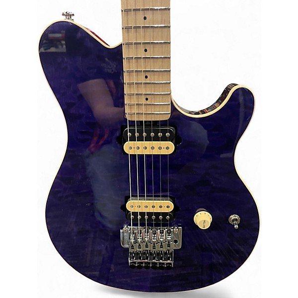 Used 2026 Ernie Ball Music Man 30th Anniversary Axis Purple Quilt Solid Body Electric Guitar