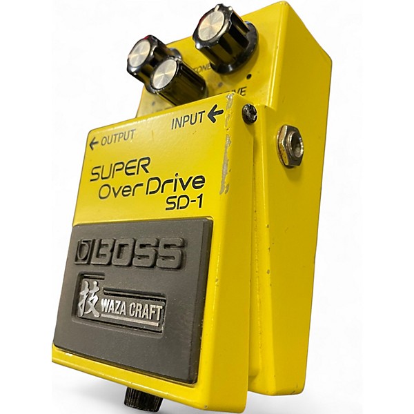 Used BOSS SD1W Super Overdrive Waza Craft Effect Pedal