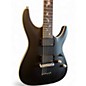 Used Schecter Guitar Research Damien Platinum 6 Flat Black Solid Body Electric Guitar