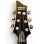 Used Schecter Guitar Research Damien Platinum 6 Flat Black Solid Body Electric Guitar