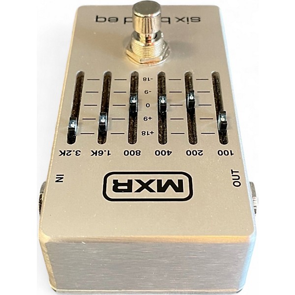 Used MXR M109S Six Band EQ Pedal