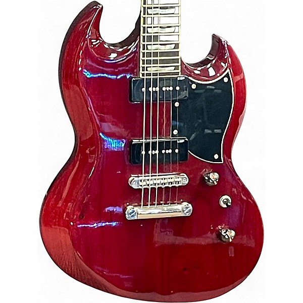 Used ESP LTD Viper 256P Red Solid Body Electric Guitar