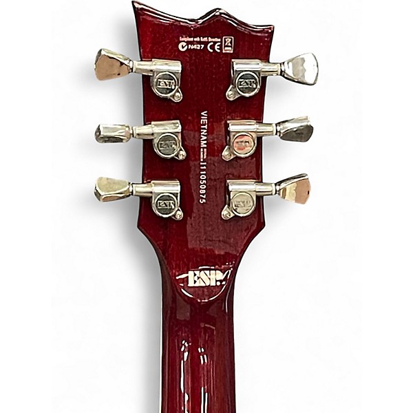 Used ESP LTD Viper 256P Red Solid Body Electric Guitar