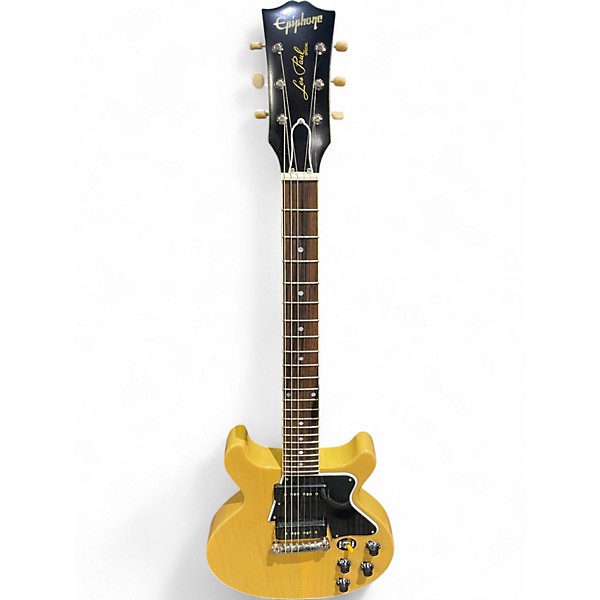 Used Epiphone IBG LES PAUL SPECIAL DOUBLECUT TV Yellow Solid Body Electric Guitar
