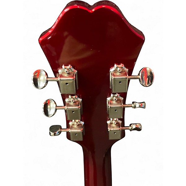 Used Epiphone Riviera Reissue Red Hollow Body Electric Guitar