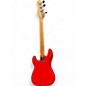 Used Fender Precision Player II Bass Fiesta Red Electric Bass Guitar