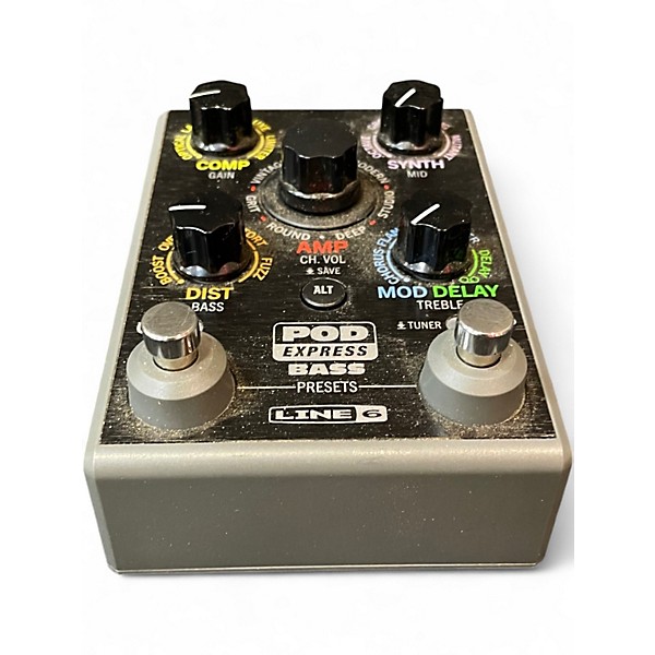Used Line 6 Pod Express Bass Effect Pedal