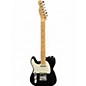 Used Fender Standard Telecaster Left Handed Black Electric Guitar