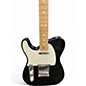 Used Fender Standard Telecaster Left Handed Black Electric Guitar
