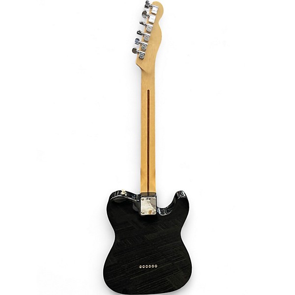 Used Fender Standard Telecaster Left Handed Black Electric Guitar