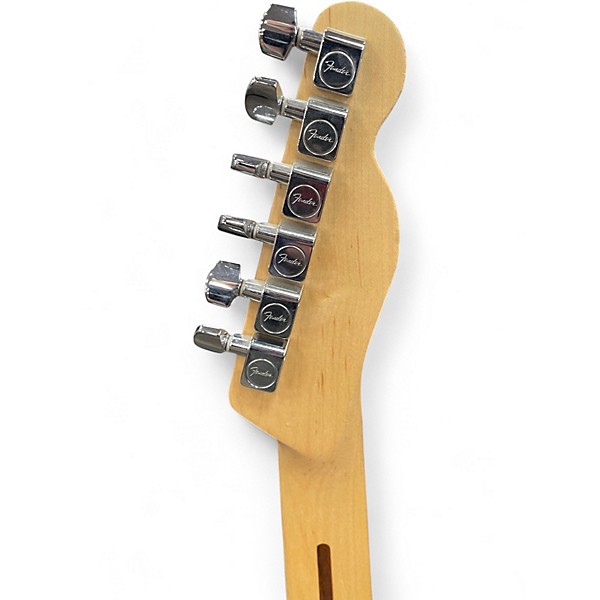 Used Fender Standard Telecaster Left Handed Black Electric Guitar