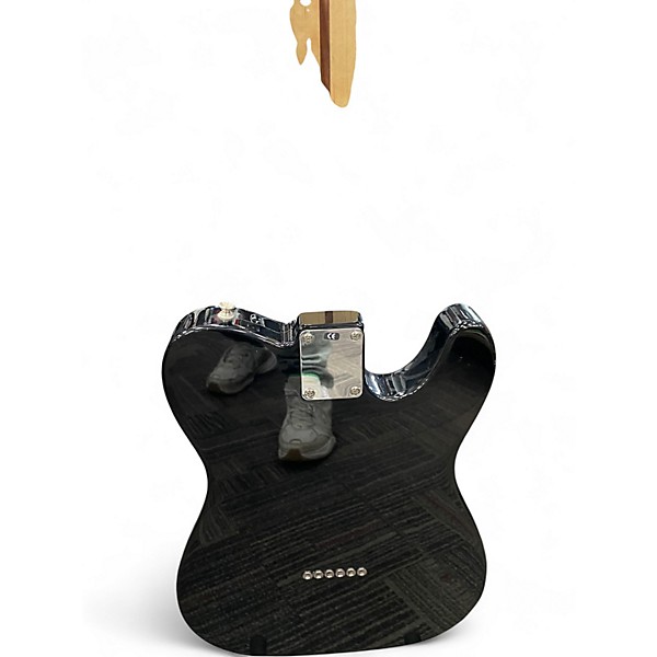Used Fender Standard Telecaster Left Handed Black Electric Guitar