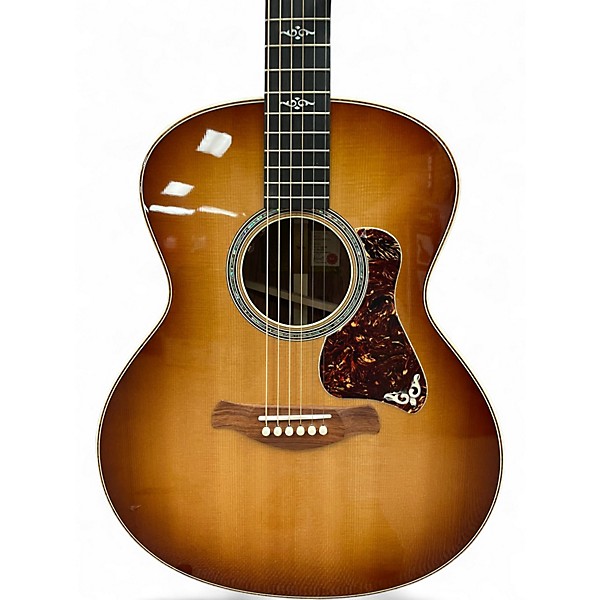 Used Taylor 814E SB Golden Brown Sunburst Acoustic Electric Guitar