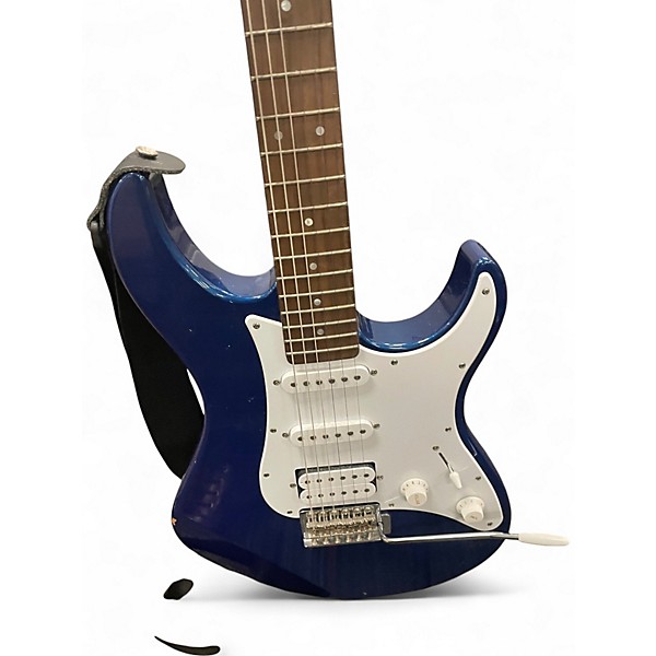Used Yamaha PAC012 Metallic Blue Solid Body Electric Guitar