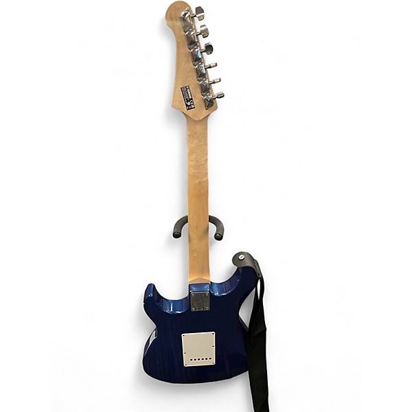Used Yamaha PAC012 Metallic Blue Solid Body Electric Guitar