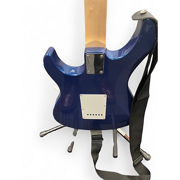 Used Yamaha PAC012 Metallic Blue Solid Body Electric Guitar